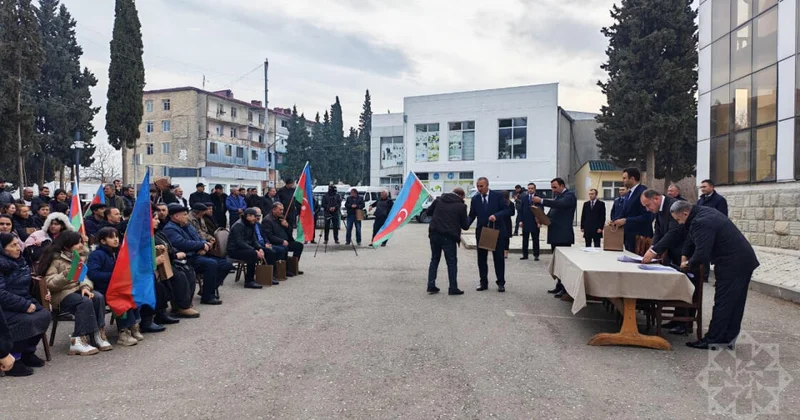 Первые жители возвращаются в Агдере торжество силы и суверенитета ТЕМА ДНЯ от Акпера Гасанова