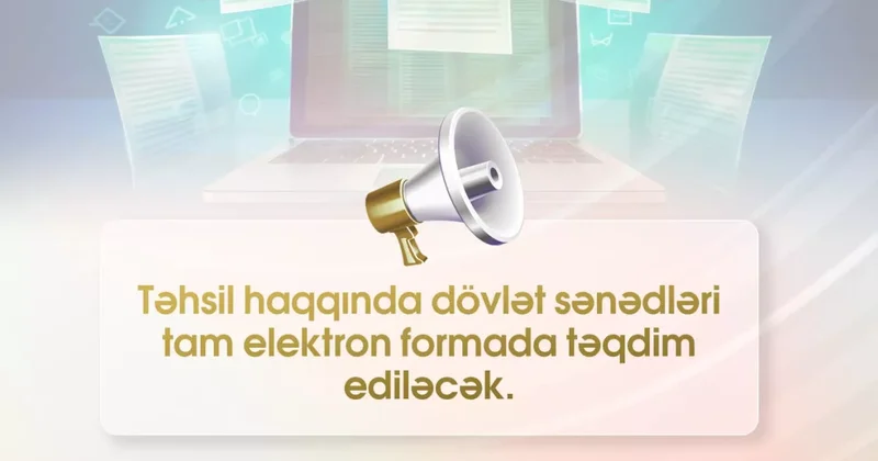 Госдокументы Азербайджана в этой сфере полностью переводятся в цифровой формат