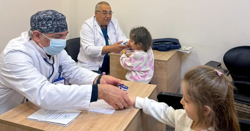 Bakıda uşaq sığınacağında tibbi müayinələr təşkil olunub