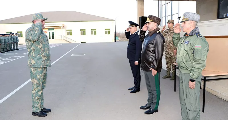 Генералы Исламзаде и Ахмедов посетили воинские части ВВС ФОТО
