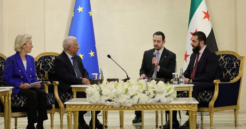 Лидеры ЕС провели переговоры с президентом Сирии ФОТО