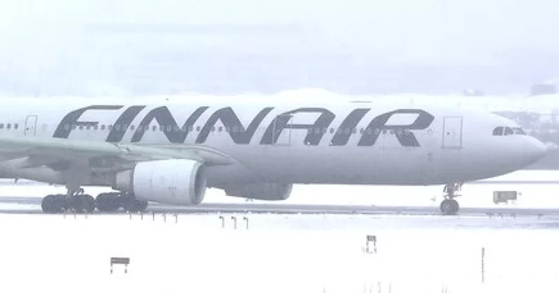 Из за аномальных морозов Finnair отменила несколько рейсов