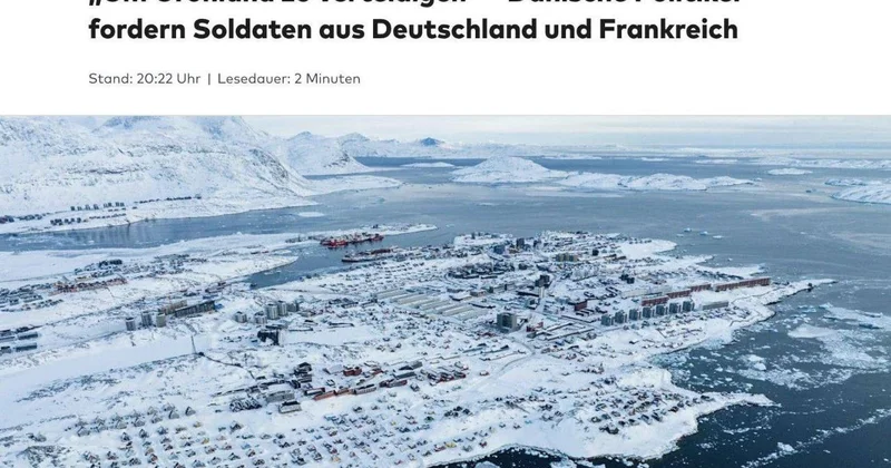 Welt: Дания готова удерживать США силой