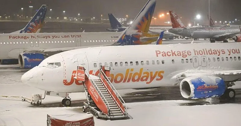 На Великобританию обрушился мощный снегопад ФОТО