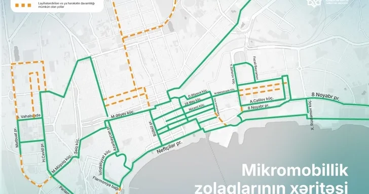 Экологичное движение: как в Баку развивают инфраструктуру микромобильности