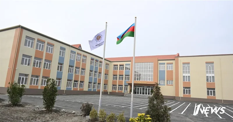 Сдана в пользование, построенная по инициативе Фонда Гейдара Алиева школа в Уджаре