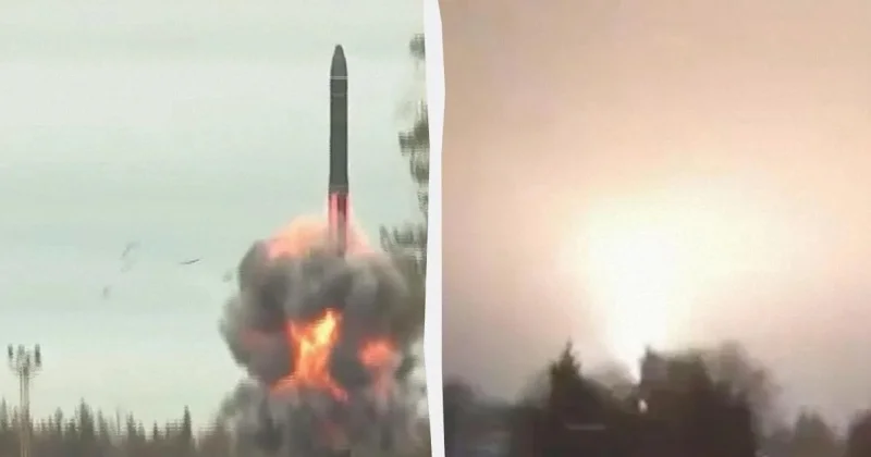 Lvova “Oreşnik” raketi ilə hücumun videosu yayılıb