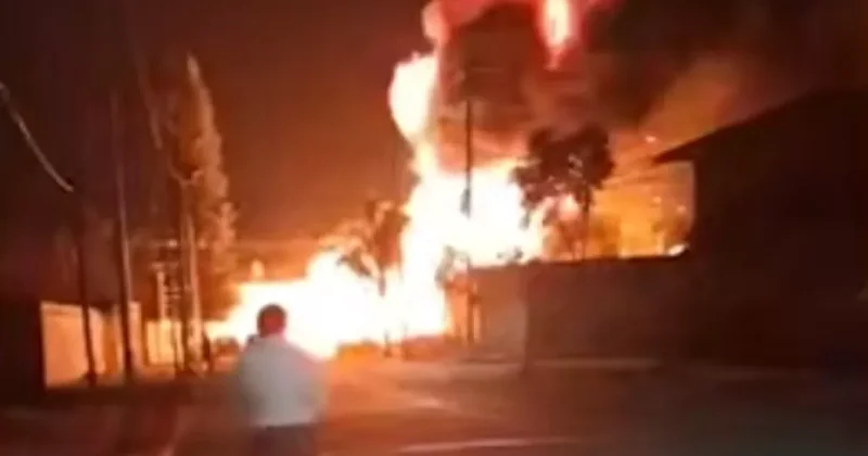 Мощный взрыв в Мексике ВИДЕО