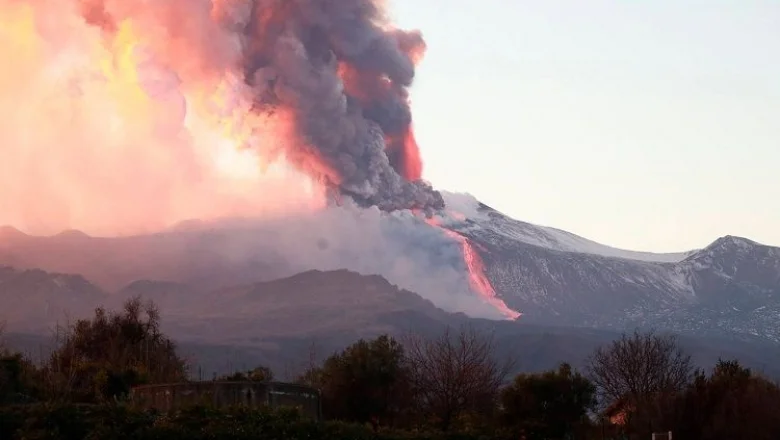 Etna vulkanı aktivləşib