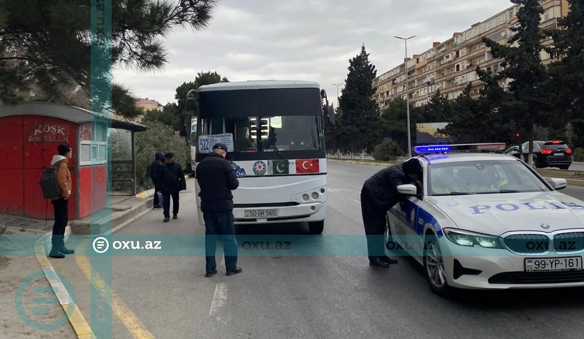 Sumqayıtda QƏZA: Sərnişin avtobusları toqquşdu