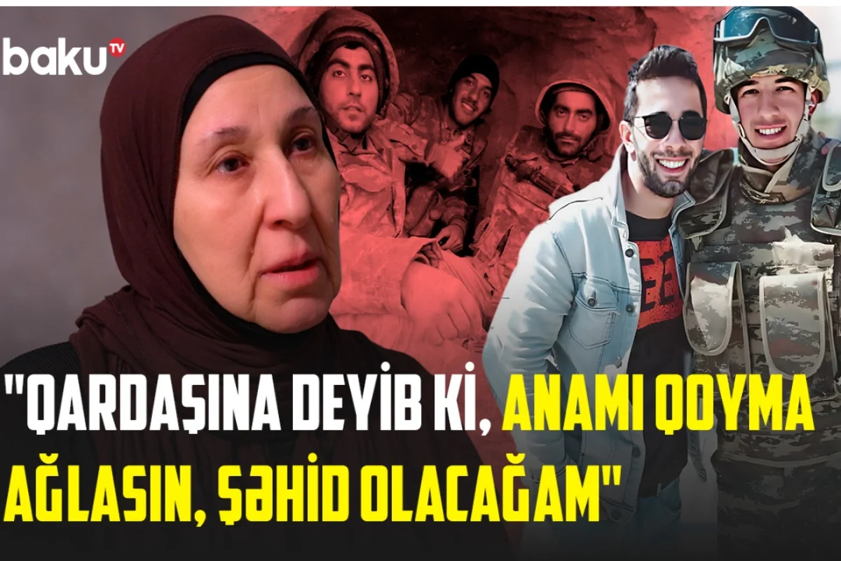 Oğlumun həyatının nöqtəsi qəfil qoyuldu: Anası şəhidin ölüm xəbərini necə öyrəndi?