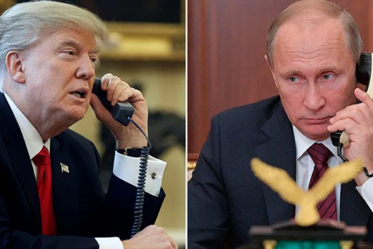 Trampla Putin arasında telefon danışığı olub: Ukraynanı müzakirə ediblər