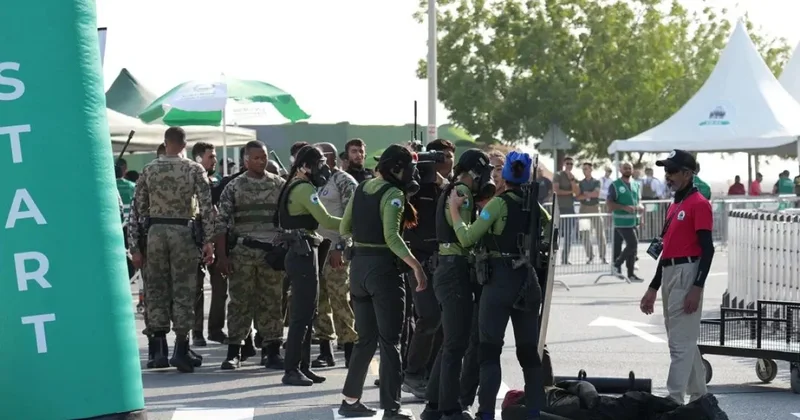 Команда казахстанского спецназа лидирует в соревнованиях UAE SWAT Challenge: ВИДЕО