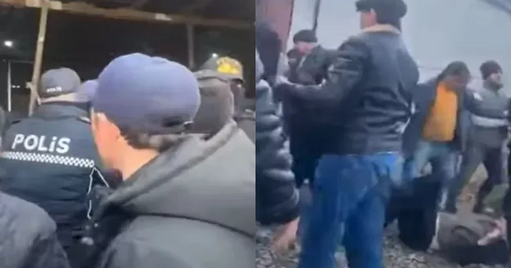 Bakıda tikinti şirkətində İNSİDENT: polis araşdırmalara başladı VİDEO