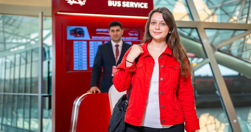 “BakuBus”ın H1 xətti ilə aeroporta 24/7 rejimdə gedə bilərsiniz Video