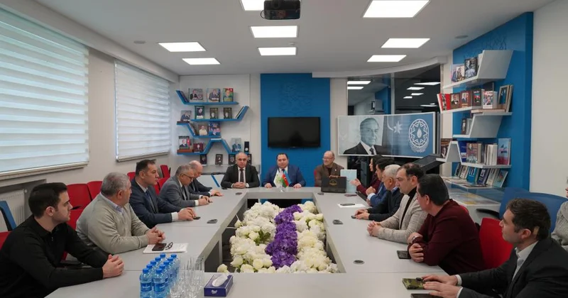 YAP Nərimanov rayon təşkilatı tərəfindən ƏPT sədri yubileyi münasibəti ilə ziyarət edilib