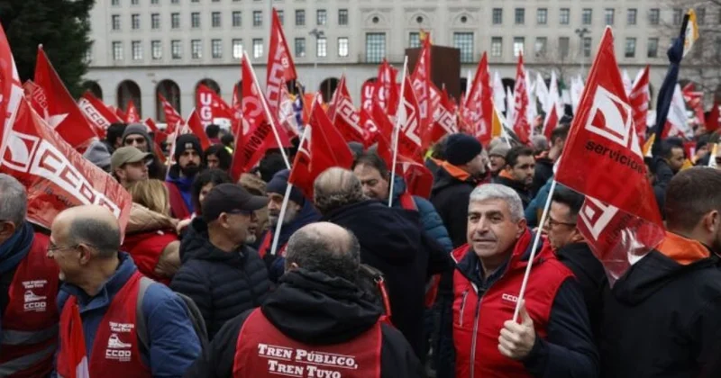 Забастовка машинистов в Испании