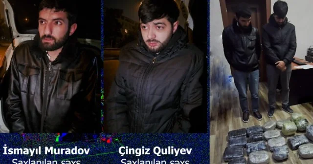 Bakıda 21 kq narkotik aşkarlandı DİN dən əməliyyat