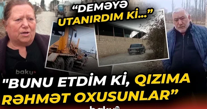 Житель Евлаха отремонтировал сельскую дорогу вместо поминок в память о дочери