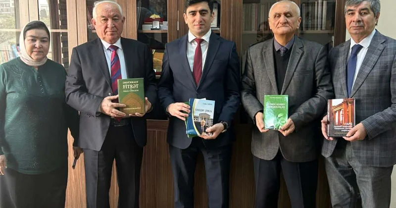 Özbəkistanlı professorla görüş: ədəbi əlaqələr yeni mərhələdə