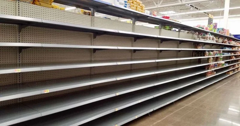 Avropa süpermarketlərində qida böhranı Rəflər boşalacaq