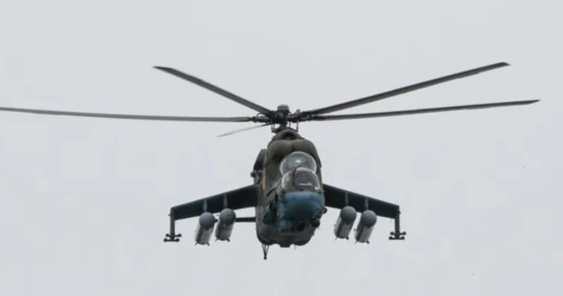 Ukraynada “Mi 24“ helikopteri döyüş tapşırığından geri qayıtmayıb
