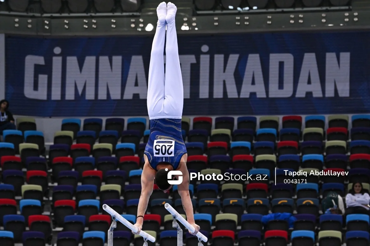 Azərbaycan gimnastları Bakıdakı Dünya Kubokunu 1 qızıl medalla başa vurublar