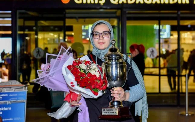 “Bu medalı anama həsr edirəm” Ayan Allahverdiyeva