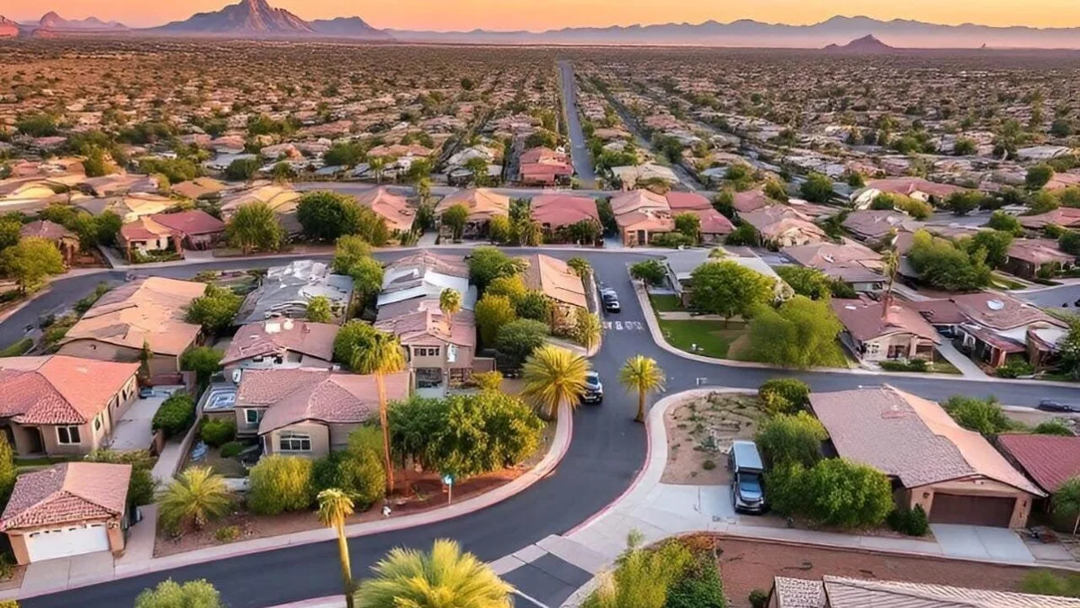 Göydələnsiz Arizona məhəllələri FOTO