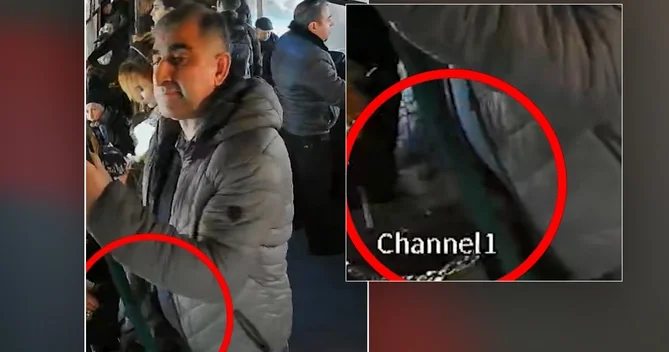 Bakıda avtobusda cibgirlik ANBAAN VİDEO