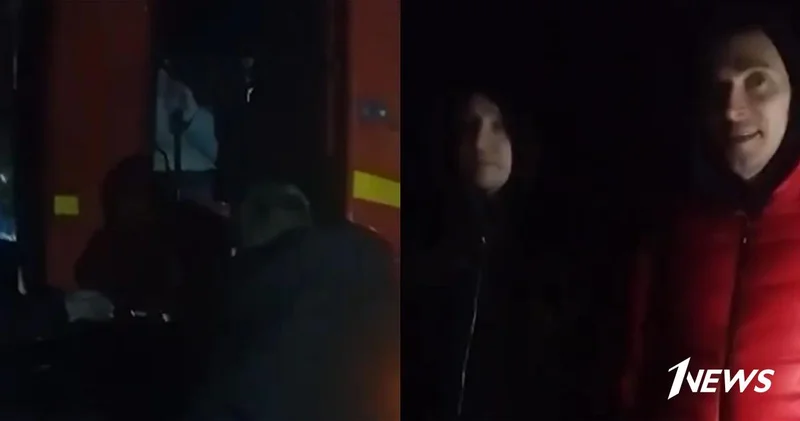МЧС спасло троих иностранцев, застрявших в автомобиле в горной местности Хызы ВИДЕО