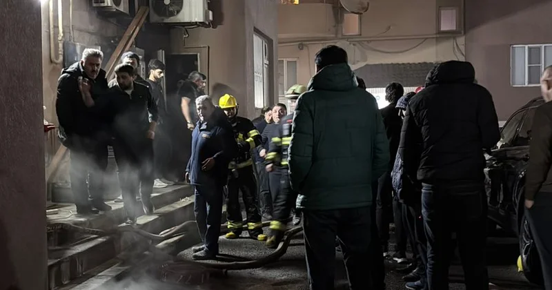 Bakıda məşhur yaşayış kompleksində YANĞIN FOTO, VİDEO KONKRET