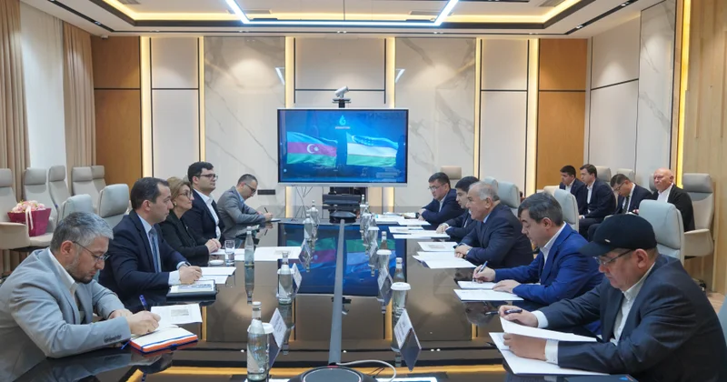 SOCAR və “Özbəkneftqaz” “Üstyurt” kəşfiyyat sahəsində görülən işləri nəzərdən keçirib