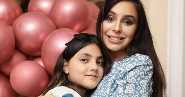 Leyla Əliyevadan qızı ilə bağlı paylaşım Fotolar
