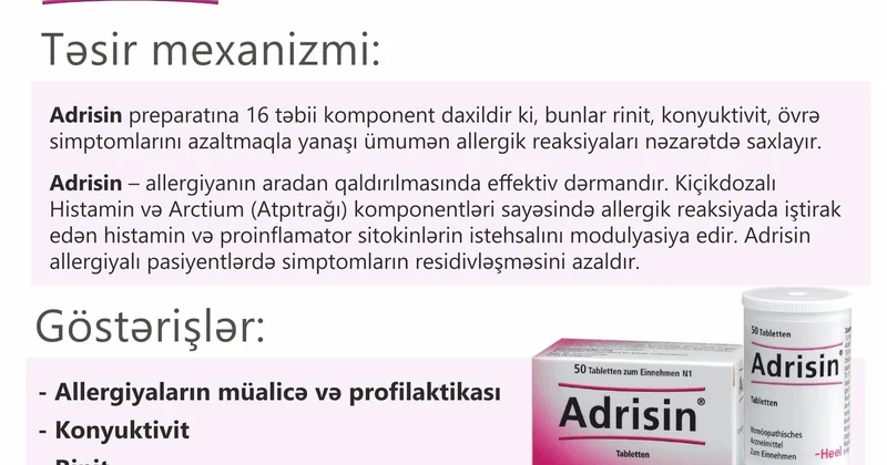 Allergiyaya yox deyək, hər fəslin gözəlliyini duyaq!