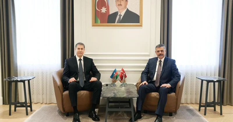 Daxili işlər naziri Vilayət Eyvazov türkiyəli həmkarı ilə görüşdü FOTOLAR