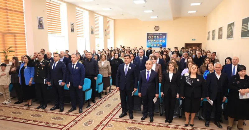 ADPU nun Quba filialında şəhid kapitan Aqil Məlikovun xatirəsi yad edilib