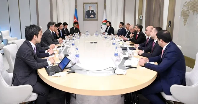 SOCAR Itochu Korporasiyası ilə əlaqələrin genişləndirilməsini müzakirə edib