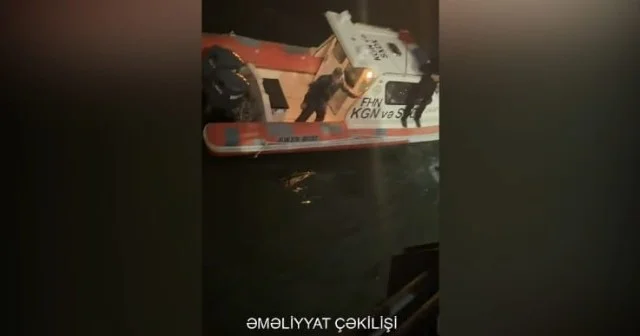 Bulvarda batma təhlükəsi ilə üzləşən qadın xilas edildi
