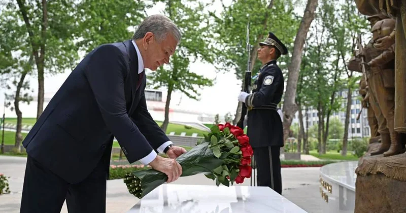 Özbəkistanda 9 May Xatirə və Ehtiram Günü münasibətilə bayram tədbirləri olub