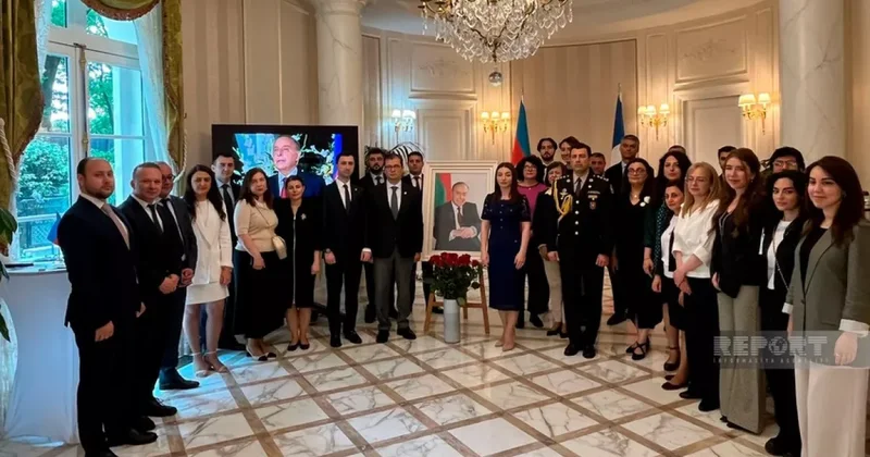 Память Гейдара Алиева почтили в Париже