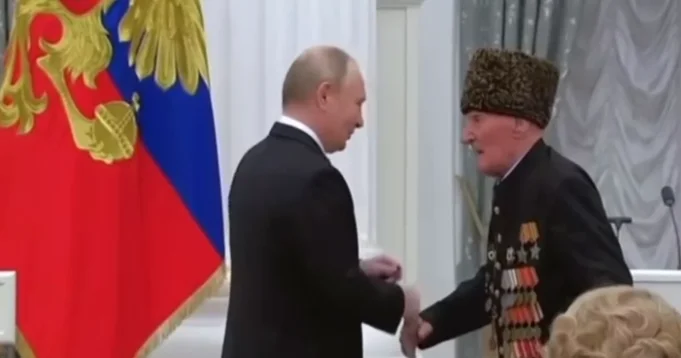 100 yaşlı veteran Putindən müharibəyə göndərilməsini xahiş etdi VİDEO