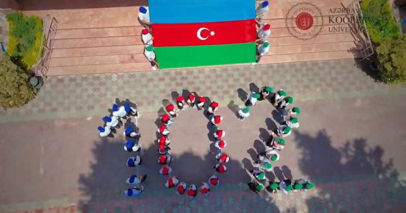 Tələbələrin iştirakı ilə fləşmob VİDEO