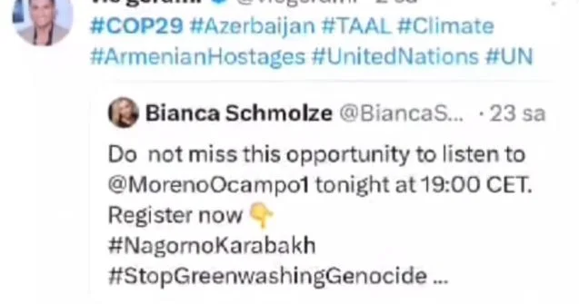 “COP29 əleyhinə kampaniya saxtadır” Birgə məlumat