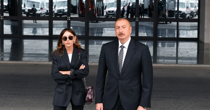 İlham Əliyev və Mehriban Əliyeva Şuşa rayonunun Daşaltı kənd məscidinin açılışında iştirak ediblər