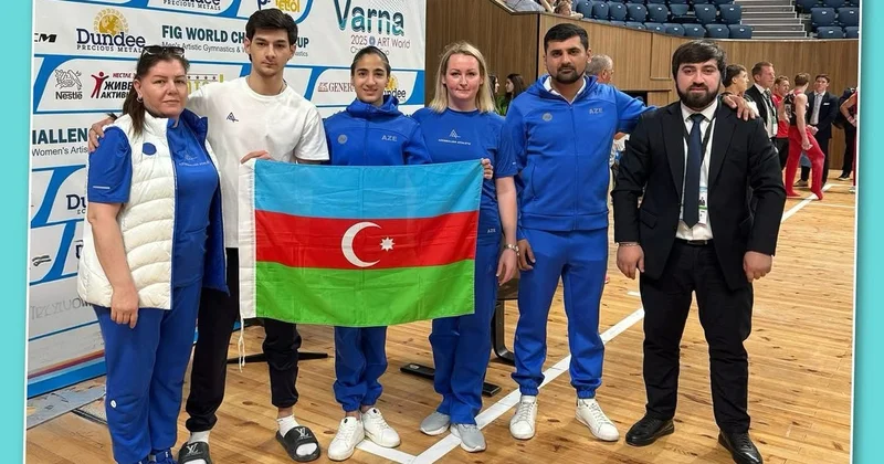 Gimnastlar Varnaya yola düşüblər