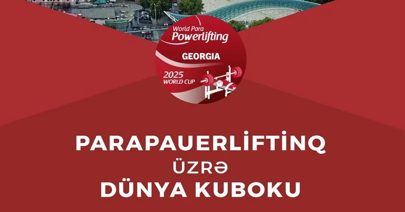 Сборная Азербайджана по парапауэрлифтингу примет участие в Кубке мира в Тбилиси