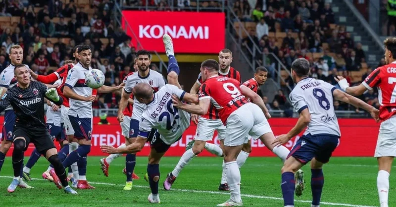 İtaliya A Seriyası: Milan öz meydanında Bolonya nı məğlub etdi