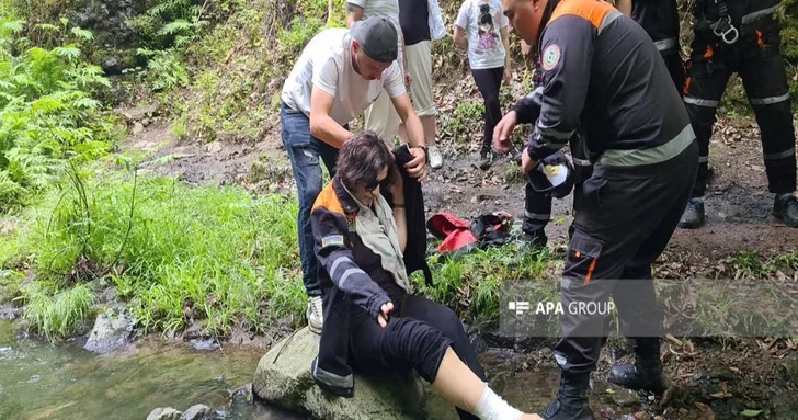 Приехавшая на отдых в Лерикский район женщина упала в овраг