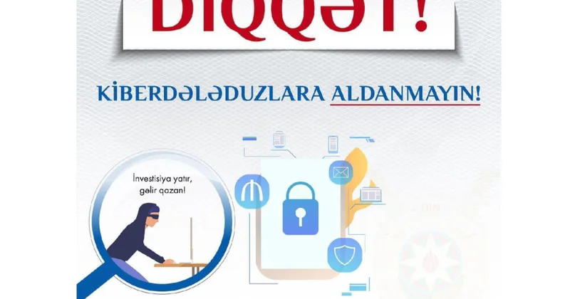 DİN: Bank məlumatlarınızı naməlum şəxslərlə paylaşmayın
